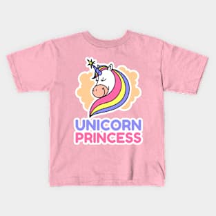 Unicorn Princess Kids T-Shirt